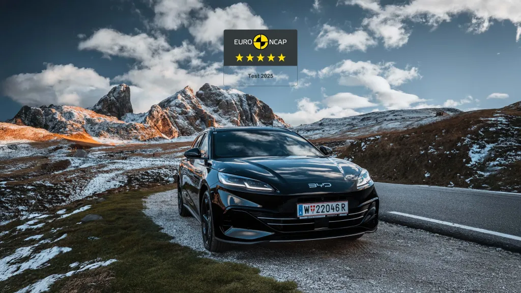 BYD Seal mit Euro NCAP 5 Sterne